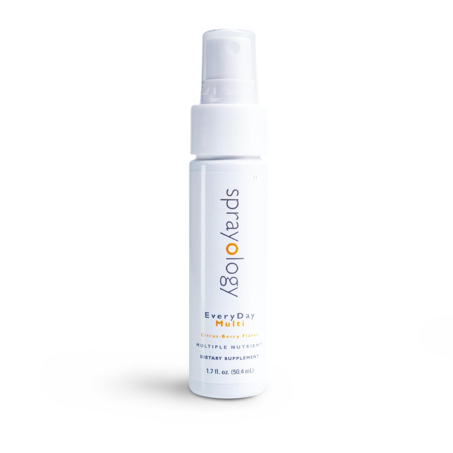 Spray multivitamínico Sprayology bote blanco con fórmula alta absorción