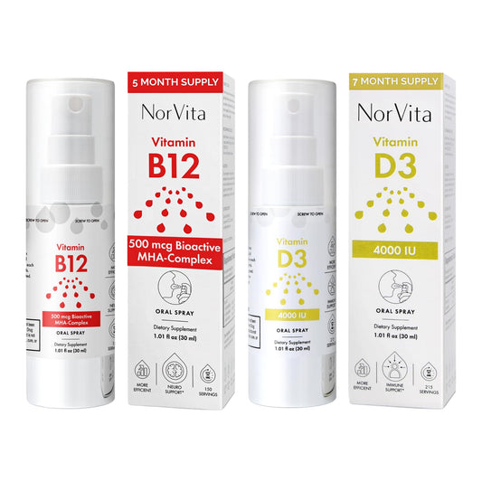 Spray NorVita vitamina D3 4000 UI frasco alto absorción oral