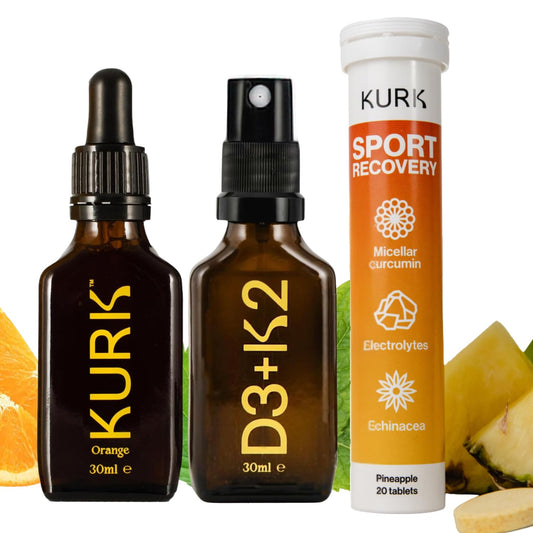 Spray oral vitamina d3 k2 Kurk para deportistas