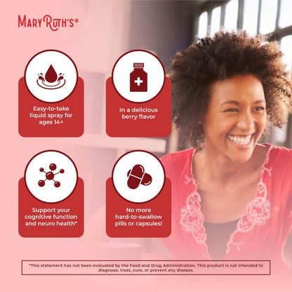 Spray orgánico de vitamina b12 para mujeres y hombres
