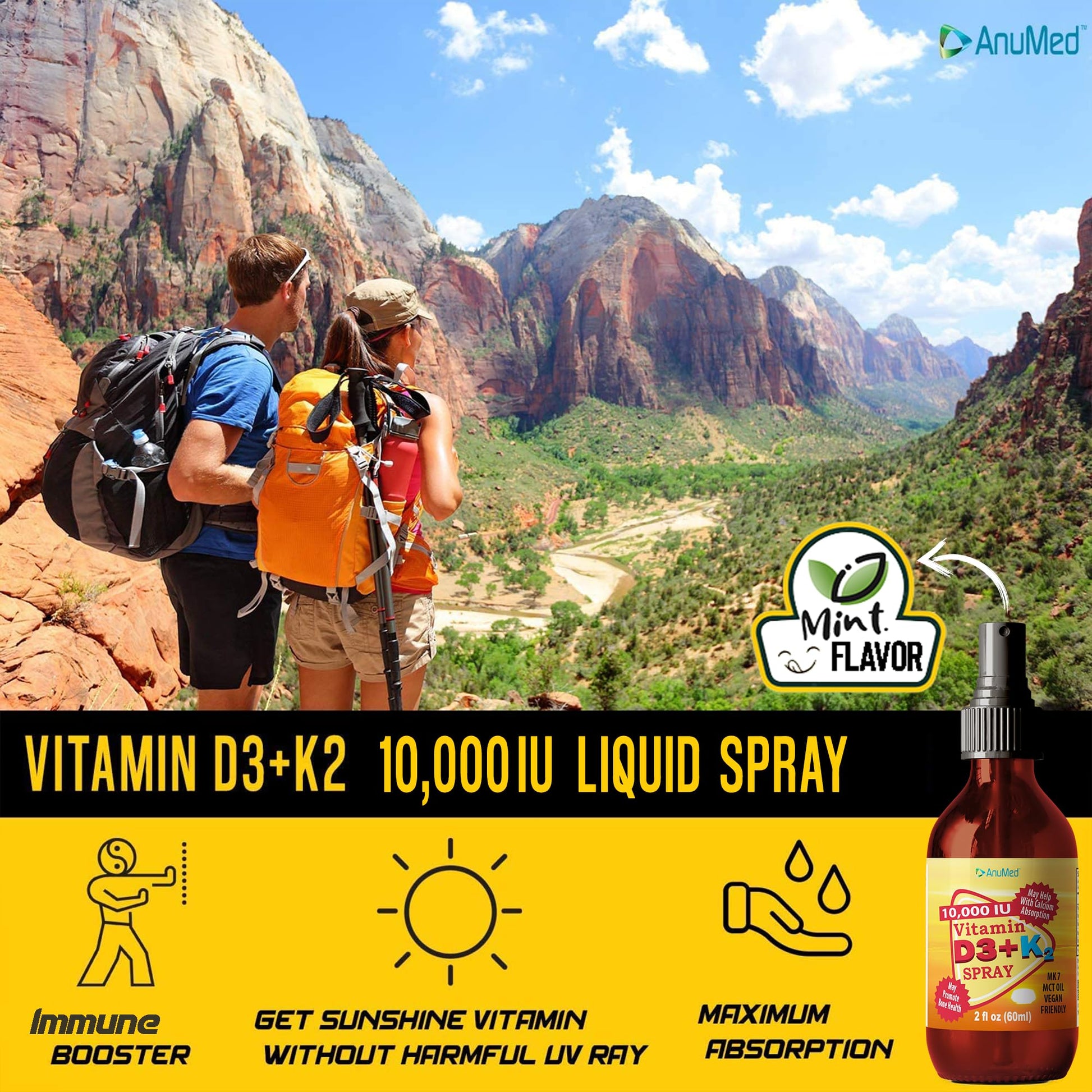 spray saludable vitamina d3 k2 y vitamina a para huesos