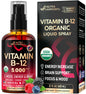 Spray sublingual B12 orgánica 5000mcg NUTRAHARMONY botella roja