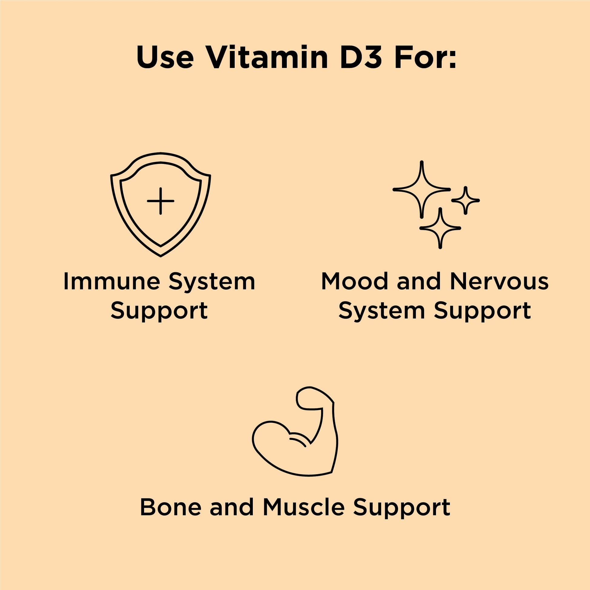 Spray de Vitamina D3 orgánica Pure Vegan para huesos y sistema inmune