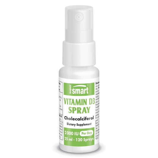 Spray vitamina d3 supersmart 2000 iu botella de 25 ml