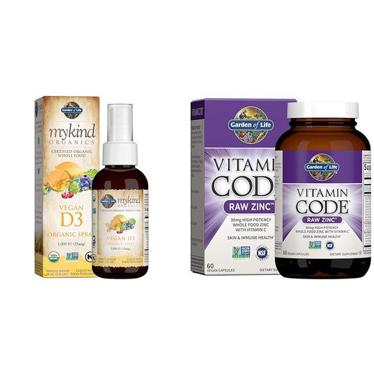 Spray Vitamina D3 vegana Garden of Life 1000 UI