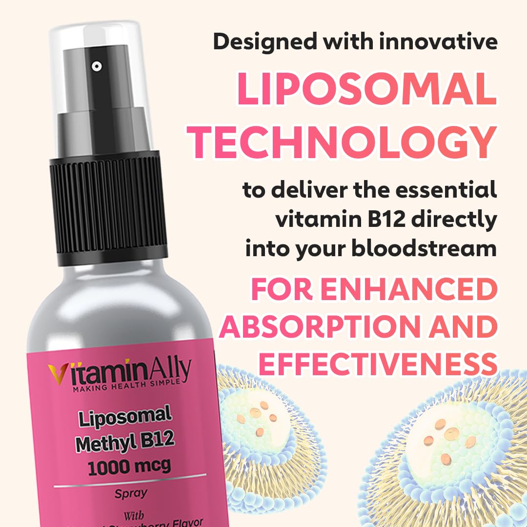 Spray vitaminally vitamina b12 metilada para energia y salud