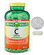 Spring Valley vitamina C 1000 mg rosa mosqueta 500 tabletas
