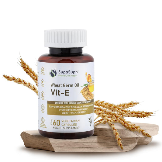 SRI SRI TATTVA Vitamina E aceite de germen de trigo 60 cápsulas