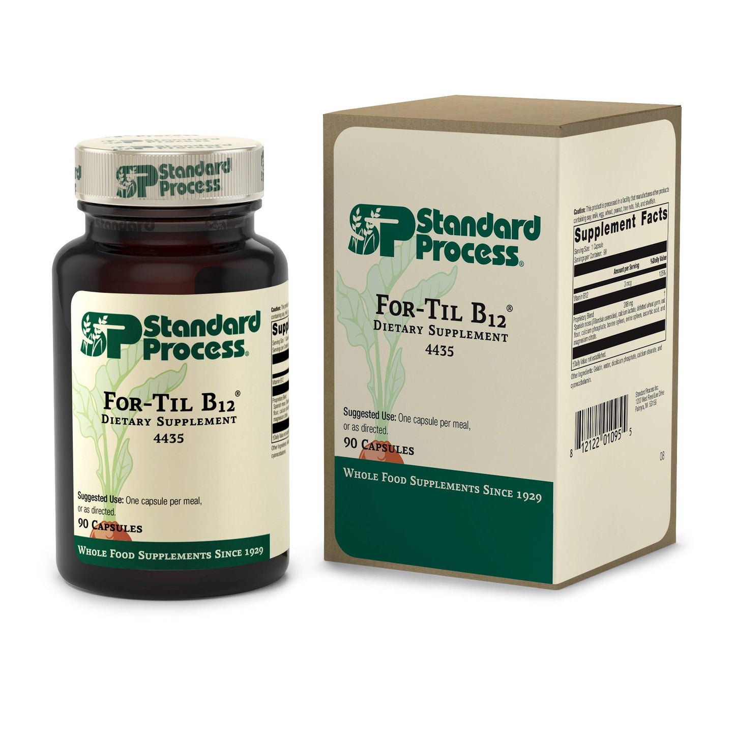 Standard Process suplemento vitamina B12 apoyo sistema nervioso y celular