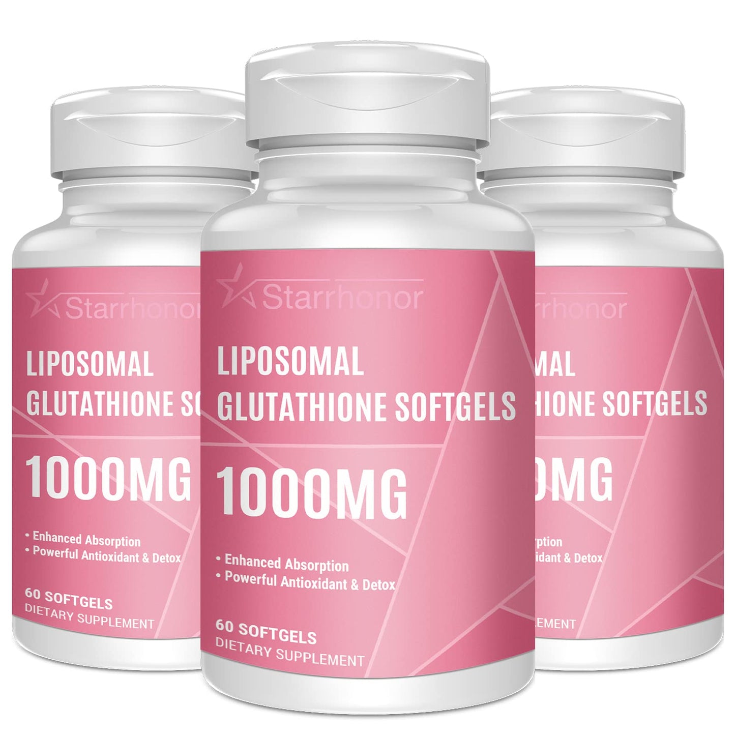 Starehonorr glutatión liposomal 1500 mg 180 cápsulas blandas