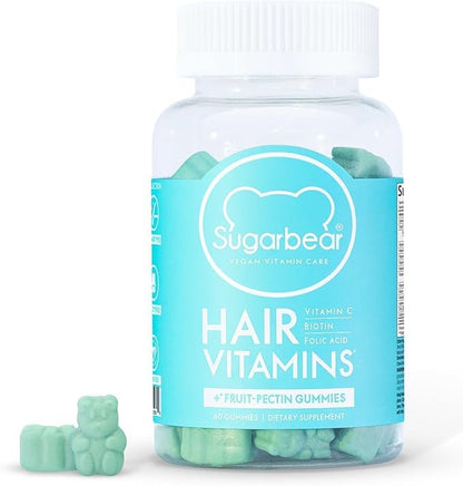 Sugarbear gomitas vitaminas veganas para cabello y piel