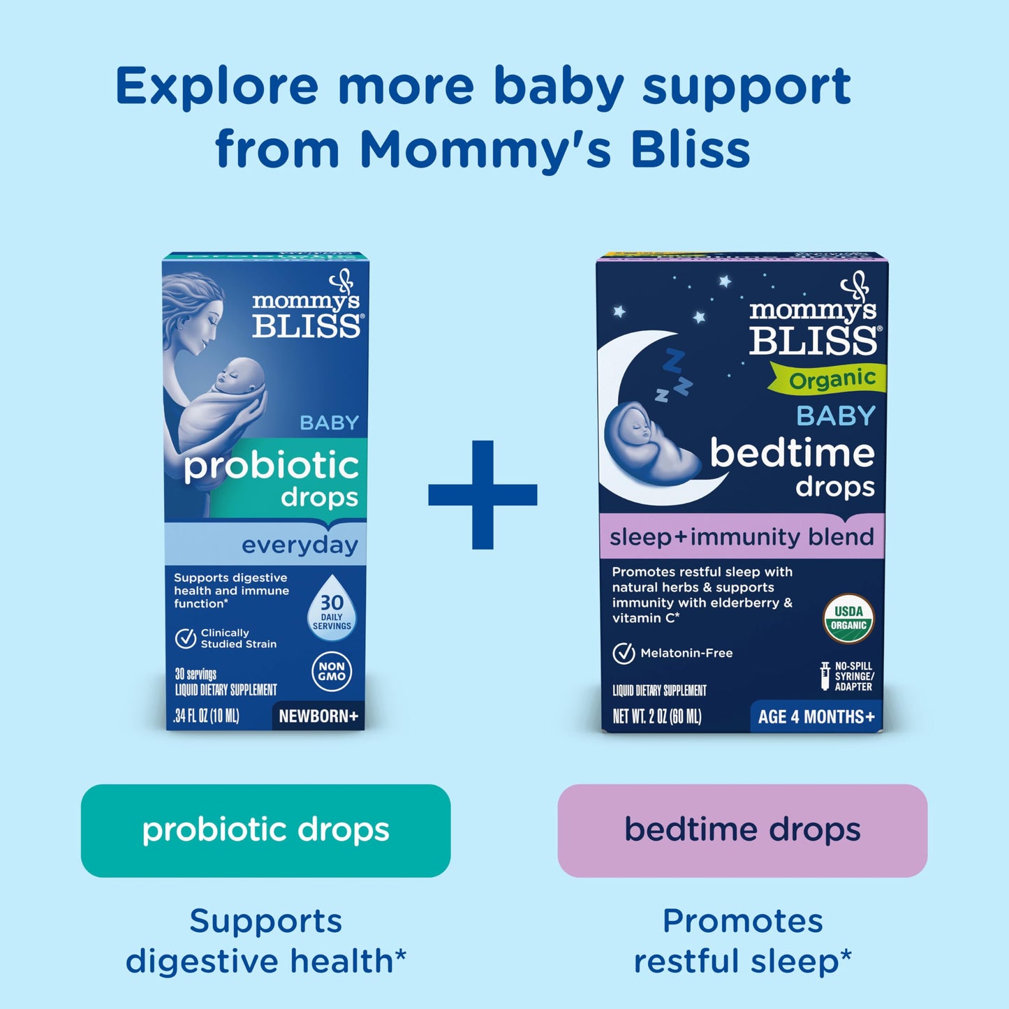 Sugerencias de otros productos Mommy's Bliss para bebé