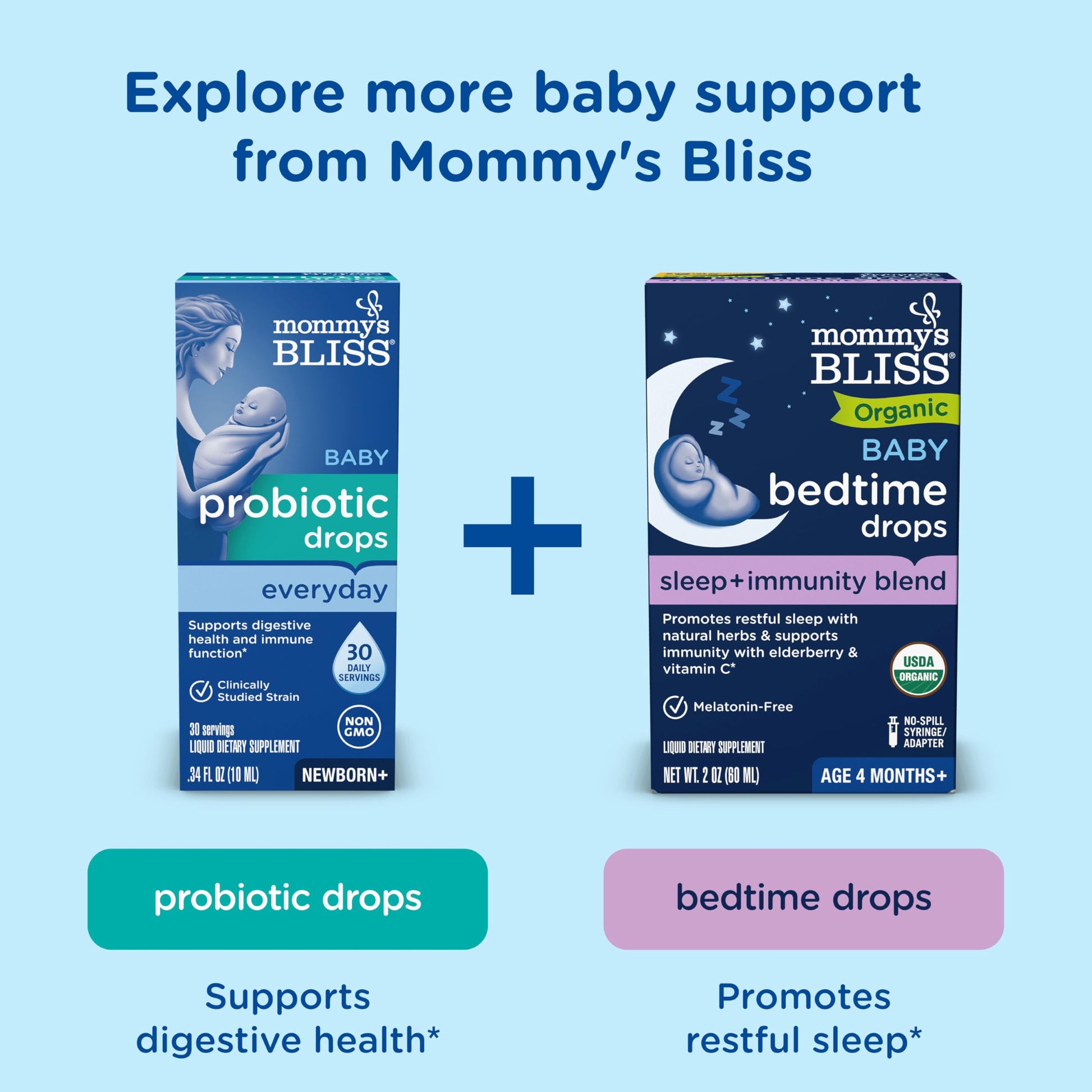 Sugerencias de otros productos Mommy's Bliss para bebé