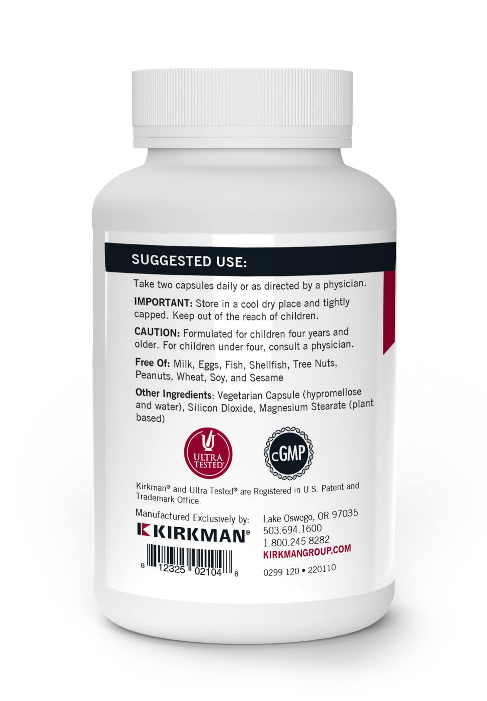 Sugerencias de uso para las multivitaminas Kirkman