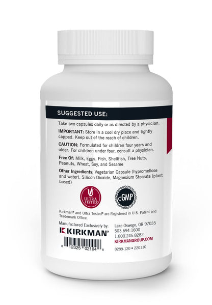 Sugerencias de uso para las multivitaminas Kirkman
