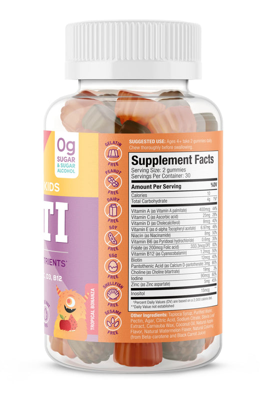SUKU Vitamins libres de alérgenos y sin OGM