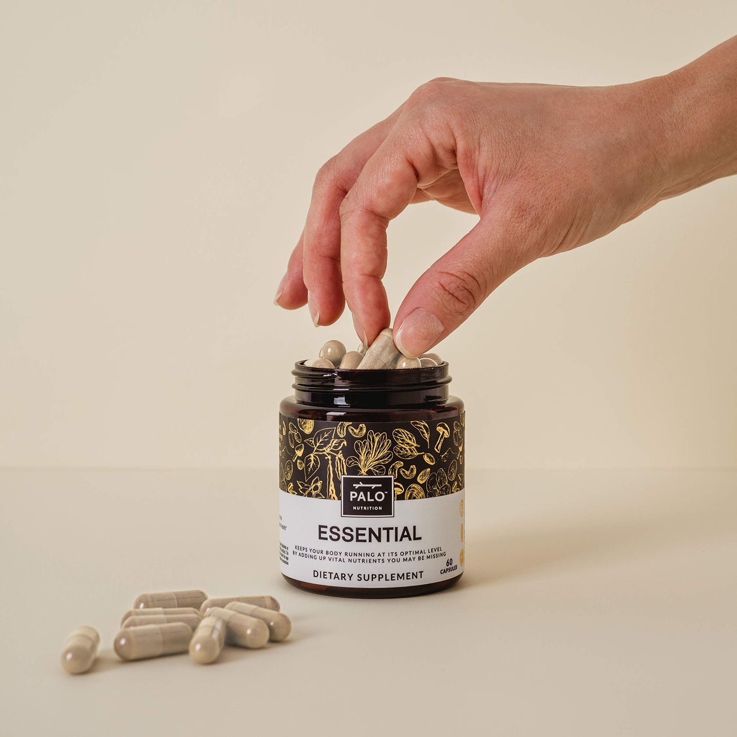 Suministro de 2 meses de multivitamínico PALO 60 cápsulas