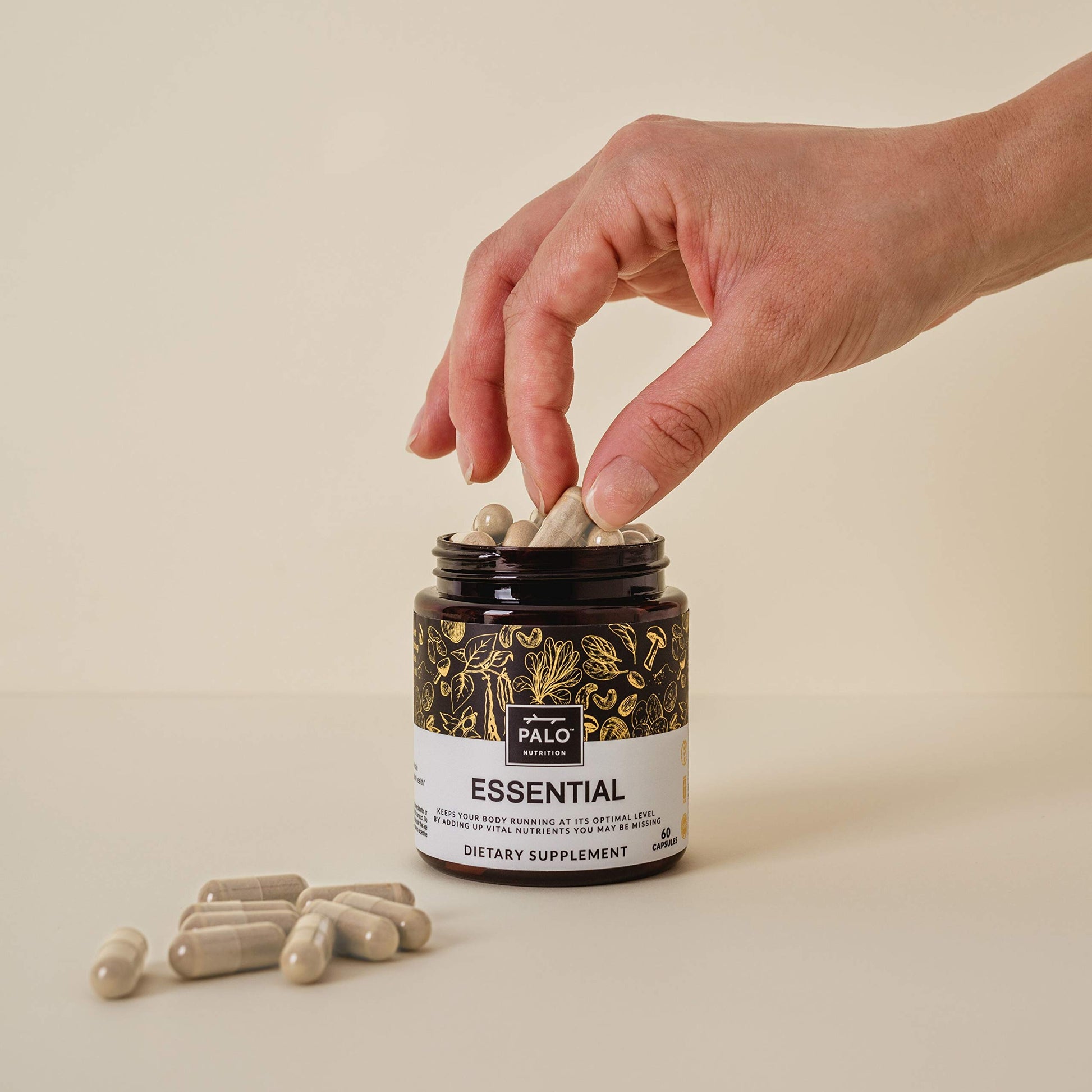 Suministro de 2 meses de multivitamínico PALO 60 cápsulas