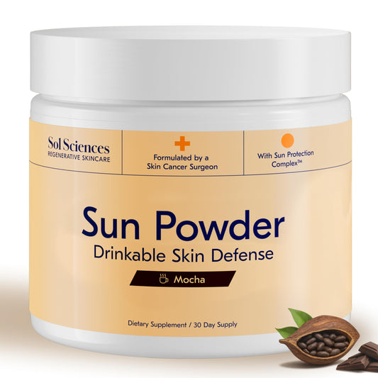Sun Powder polvo bebible cuidado piel 30 dosis mocha