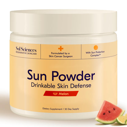 Sun Powder suplemento bebible cuidado piel envase frontal