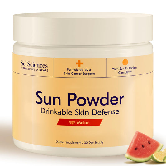 Sun Powder suplemento bebible cuidado piel envase frontal