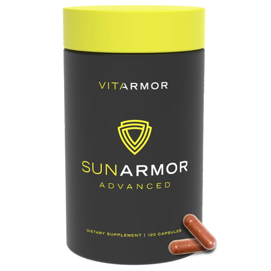 SunArmor Advanced suplemento con nicotinamida y Polypodium 120 cápsulas