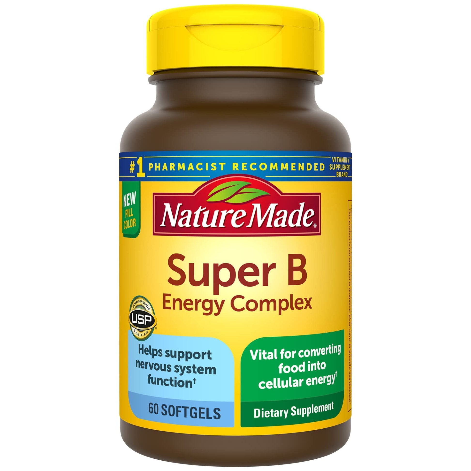 Super B Complex Energético en cápsulas blandas para función cerebral
