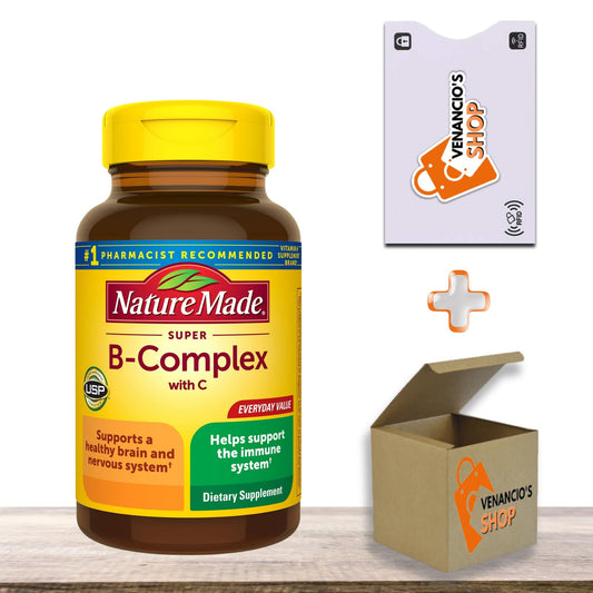Super Complejo B Vitamina C paquete 160 tabletas