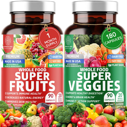 super frutas y multivitamínico vegano