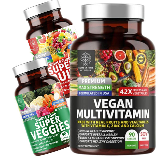 súper frutas y verduras suplemento