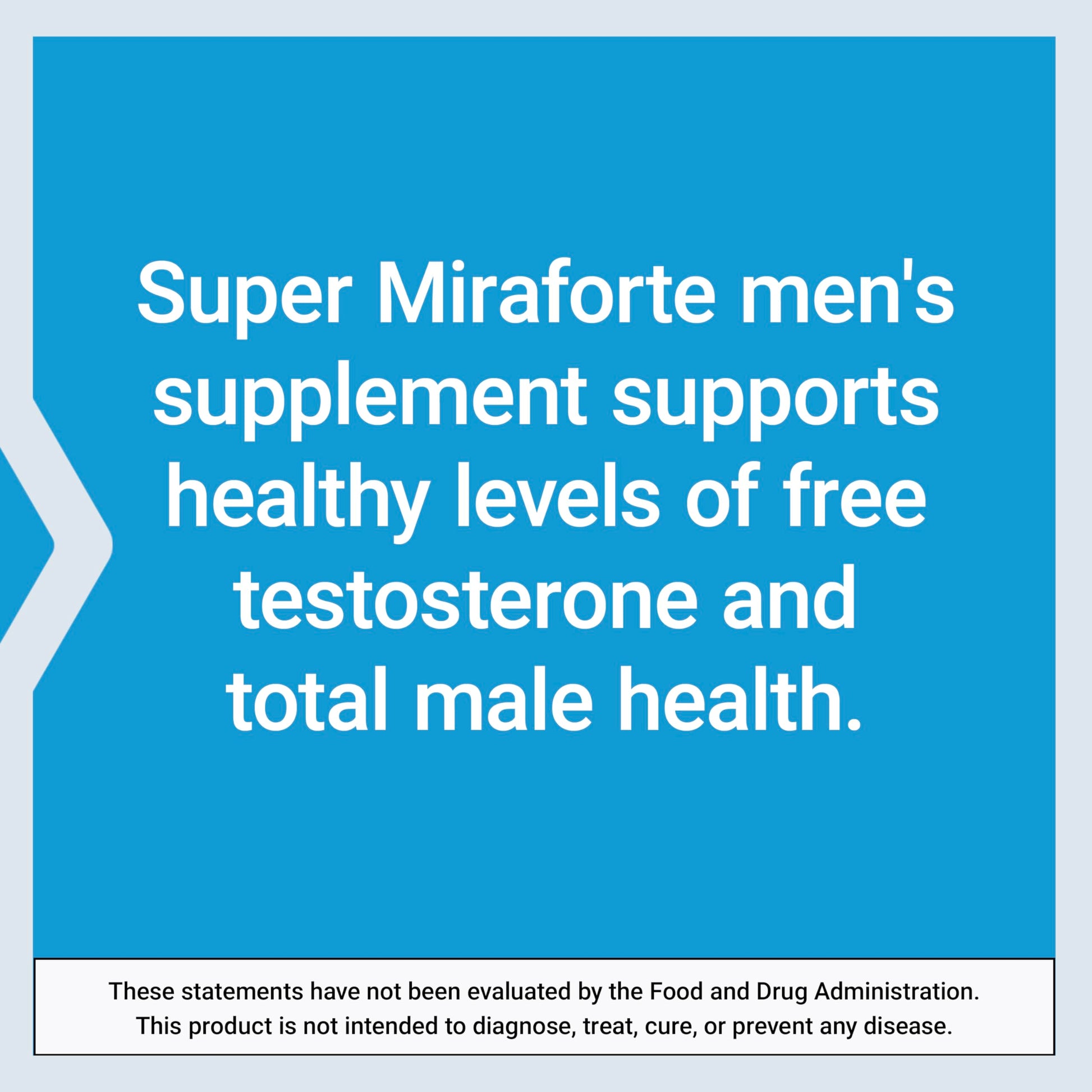 Super Miraforte con ingredientes para salud masculina.