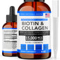 Super Natural Goods vitaminas biotina y colágeno para cabello