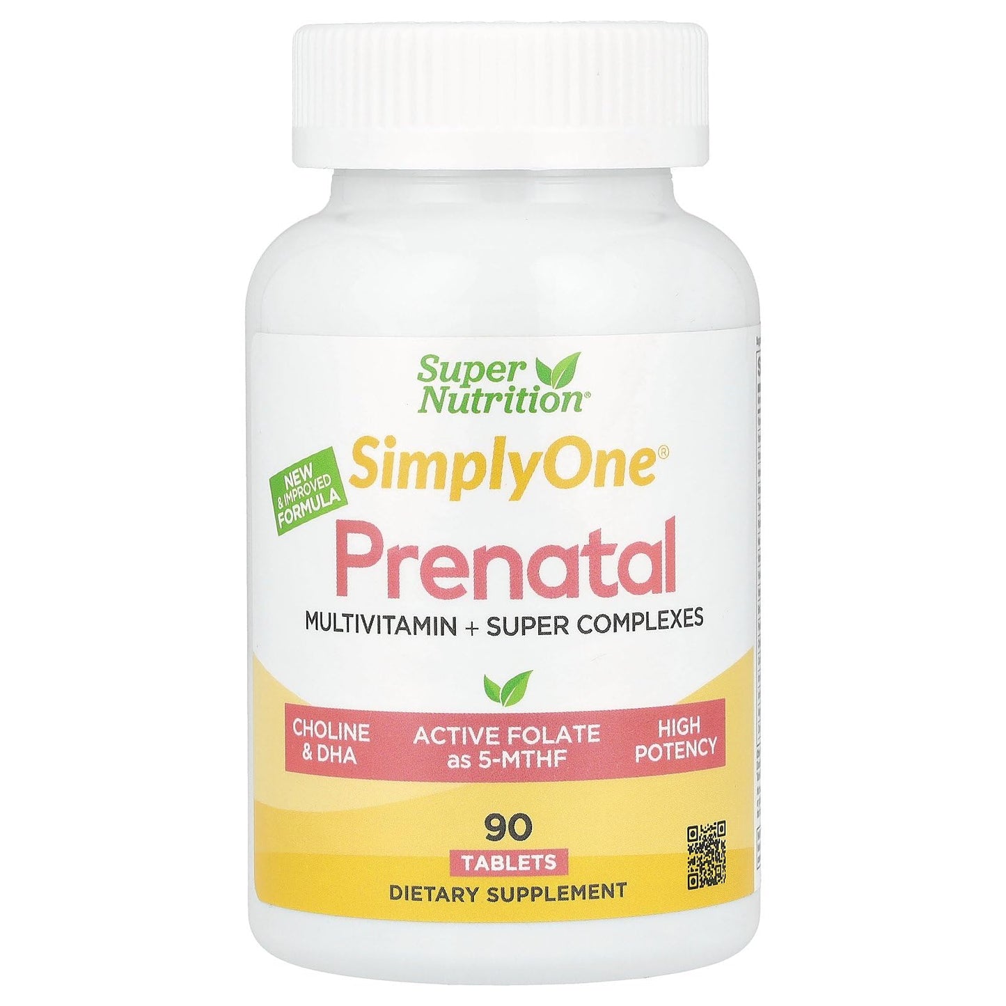 Super Nutrition Simply One multivitamínico prenatal