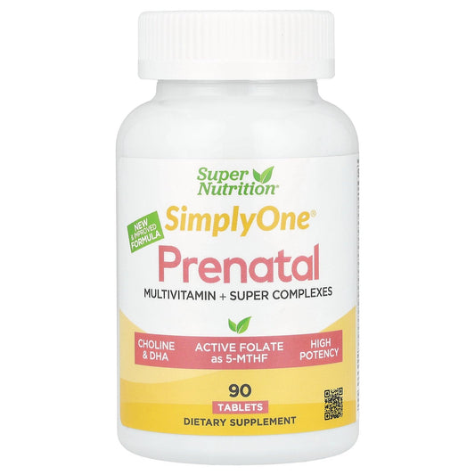 Super Nutrition Simply One multivitamínico prenatal