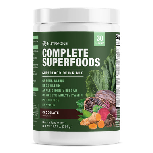 Envase de Superalimentos Completos, 30 porciones.