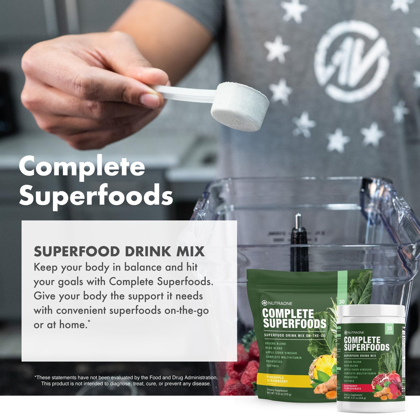 Superalimentos Completos para metas de salud.