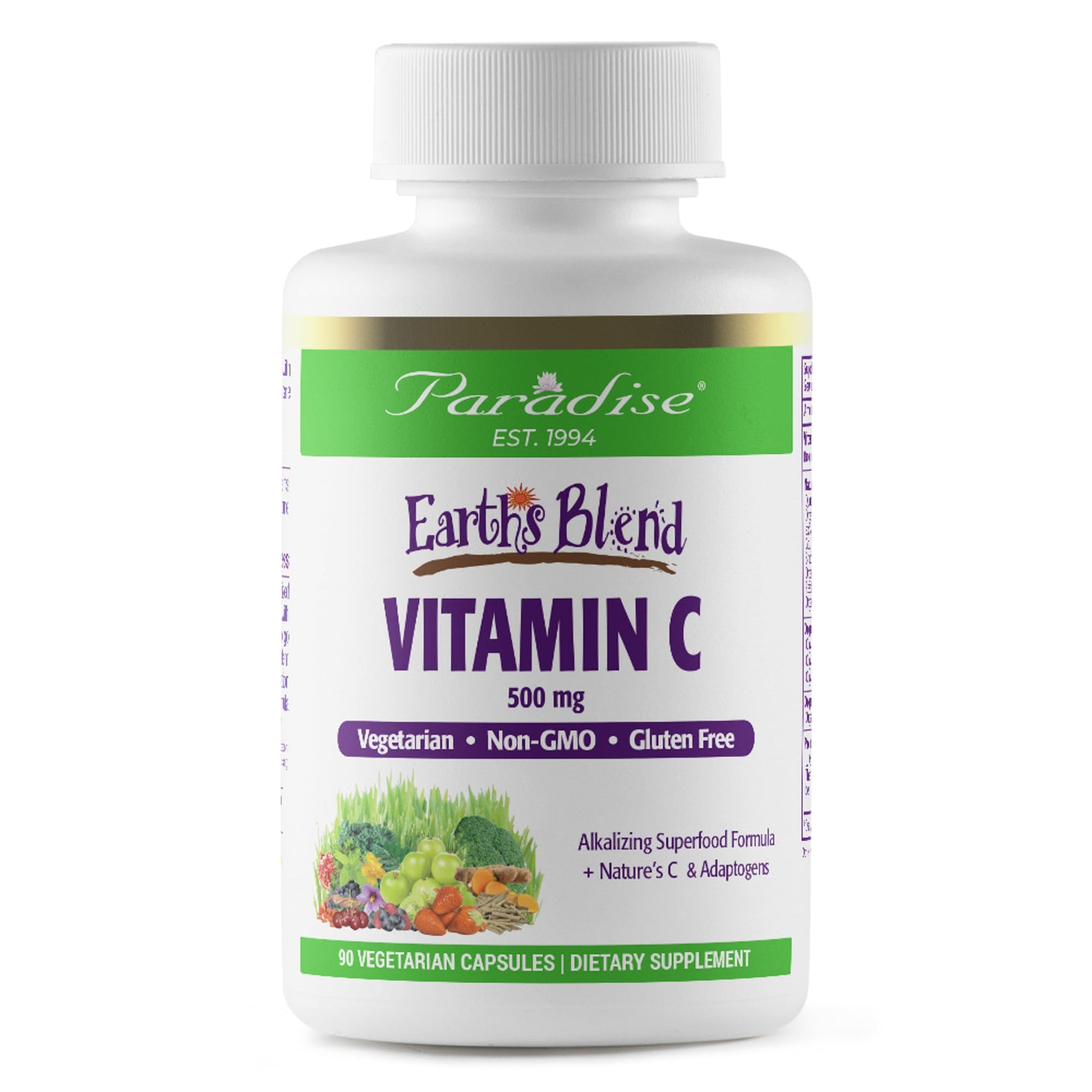 Superalimentos y vitaminas integrados en el multivitamínico.