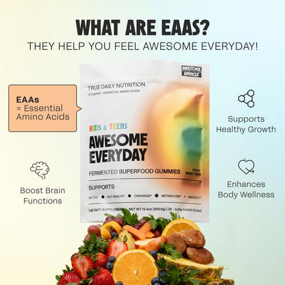 Superfood fermentados en gomitas Awesome Everyday