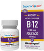 Superior Source Vitamina B12 sublingual paquete frontal