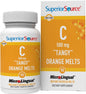 Superior Source Vitamina C 500mg tabletas sublinguales sabor naranja