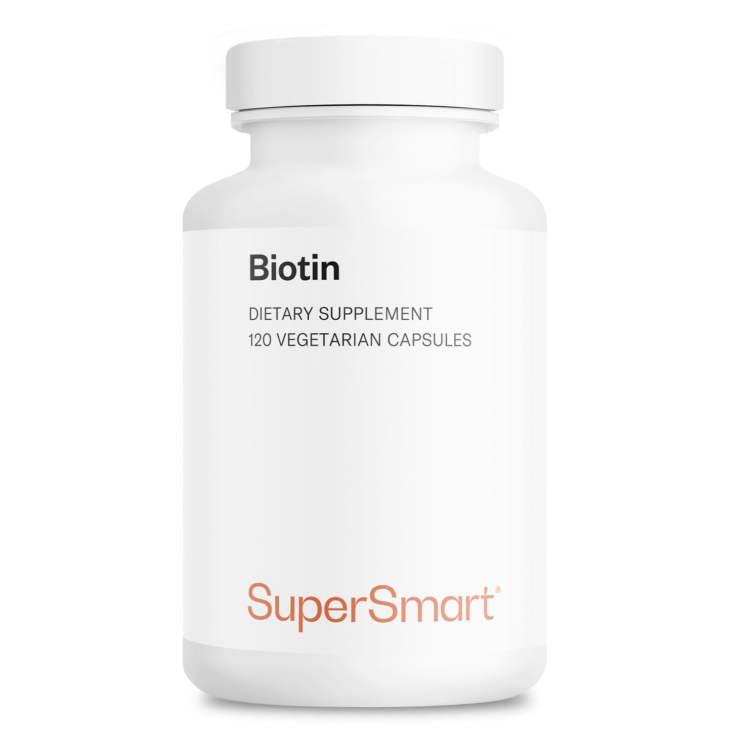 Supersmart suplemento biotina cápsulas envase frontal