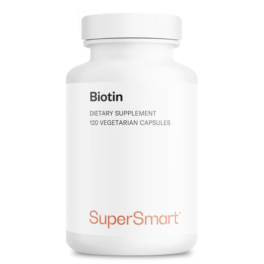Supersmart suplemento biotina cápsulas envase frontal