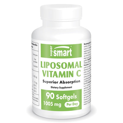 Botella Supersmart Vitamina C Liposomal 90 softgels