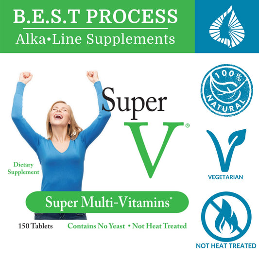 Beneficios de SuperV multivitamínico para energía y salud