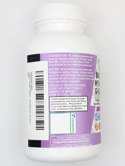Suplemento 16 en 1 para cabello y uñas con colágeno y queratina Clean Nutraceuticals