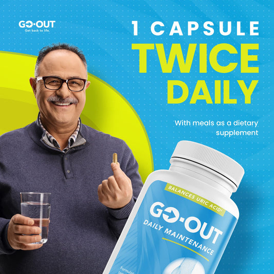 Suplemento para ácido úrico Go-Out Plex
