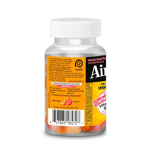 Suplemento Airborne gomitas vitaminas para inmunidad