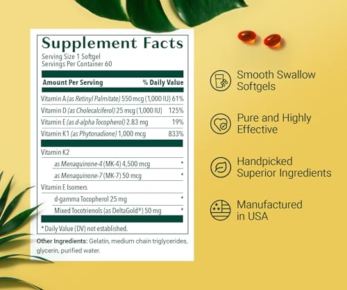 Suplemento ALGAECAL vitaminas D3 y K2 para soporte inmunológico