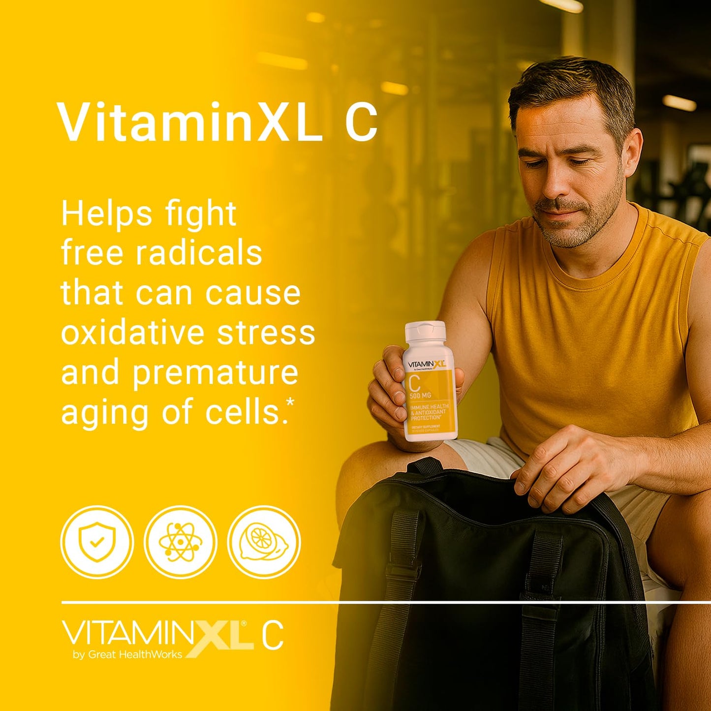 Suplemento alimentación OmegaXL vitamina c antioxidante