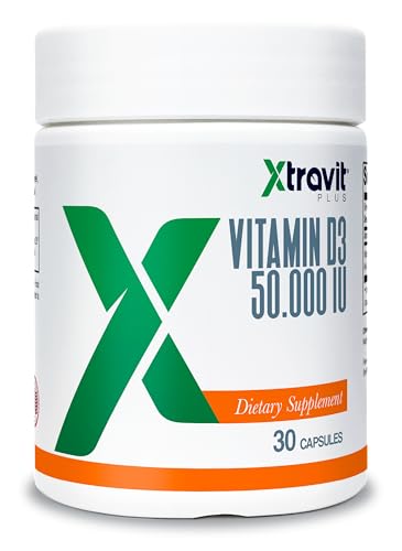 Suplemento alta dosis vitamina D 50000 UI Xtravit